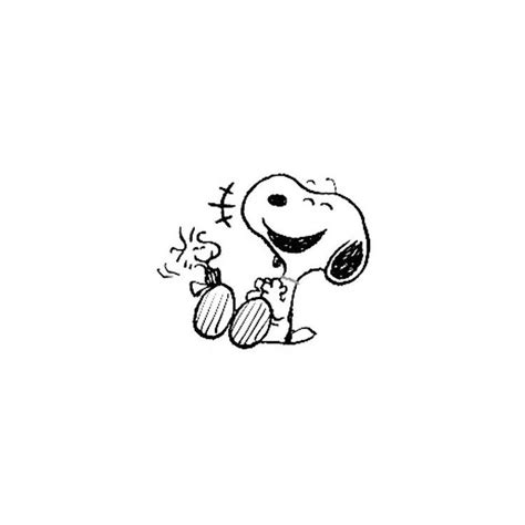 Snoopy and Woodstock Cartoon Drawing