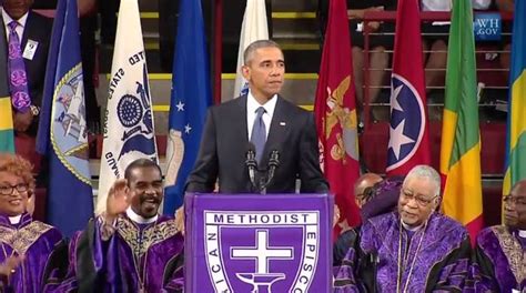 President Obama Delivers Powerful Eulogy For Rev Clementa Pinckney