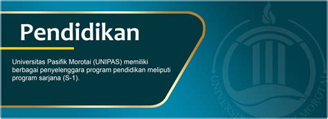 Universitas Pasifik UNIPAS Morotai