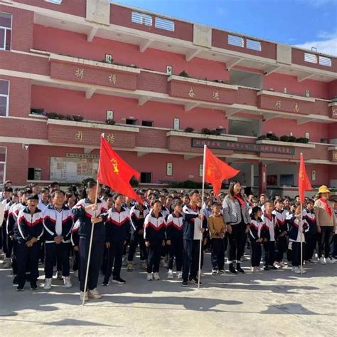 【喜迎二十大 争做好队员】 鹤庆县各中小学少先队开展建队日主题系列活动少先队员入队组织