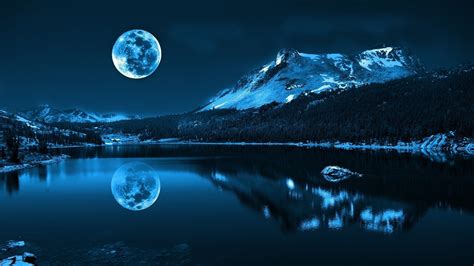 Blue Moon Wallpaper 63 Images