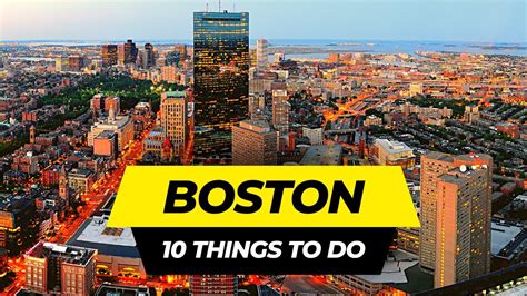 Top 10 Things To Do In Boston Massachusetts 2025 YouTube