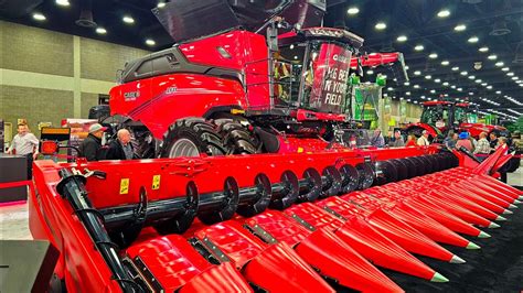 National Farm Machinery Show Debut Of New Case Ih Af Combine