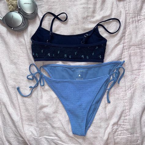 Matching Bikini Set From L A Hearts Top Is Xs Depop