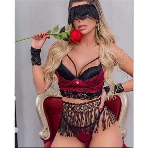 Conjunto De Lingerie Sexy Ultra Shopee Brasil
