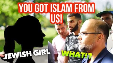 Islam Came From Jews Hashim Vs Jewish Girl Speakers Corner Hyde