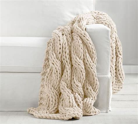 Throw Blankets Decorative Throws Pottery Barn