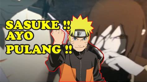 NARUTO SASUKE TUNGGU AKU MENJEMPUTMU PULANG Naruto Shippuden