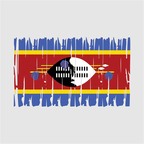 Swaziland Flag Vector 20356254 Vector Art at Vecteezy