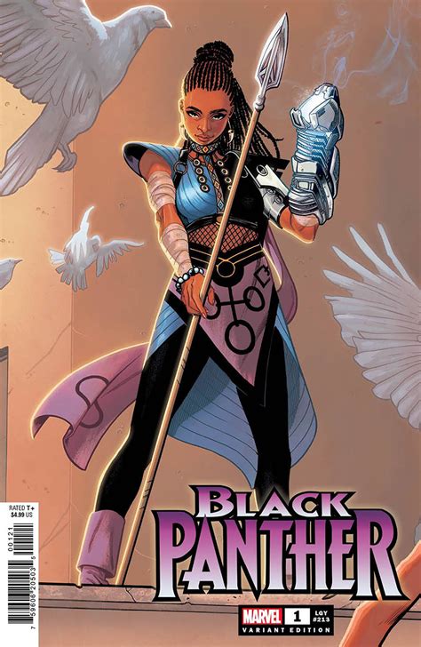 Black Panther Vol Cover B Variant Elena Casagrande Women Of Marvel