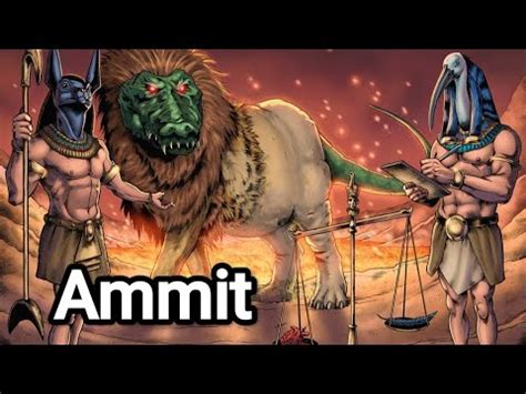 Ammit Devourer Of The Dead In Egyptian Gods Mythology Youtube