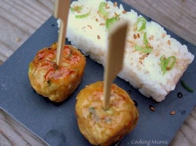 Cooking Mumu Tsukune Boulettes Japonaises Caram Lis Es