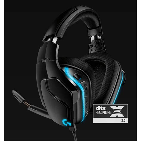 Headset Gamer Logitech G635 Rgb Som Surround 7 1 Drivers Pro G De 50mm 981 000748 Shopee