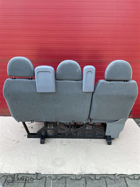 Seat Ford Transit 2006 2013 Bench Triple Rear Isofix Rear Seat Triple Ford Transit 2000