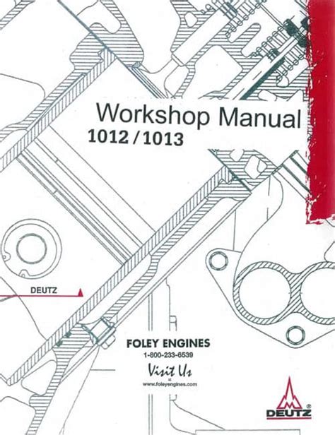 Deutz Engine Workshop Manual