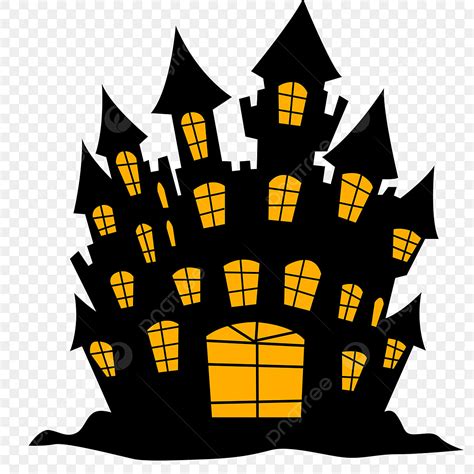 Halloween Malvado Castillo Material Comercial Png Clipart De Castillo