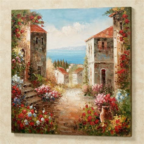 Villa Toscana Handpainted Canvas Art