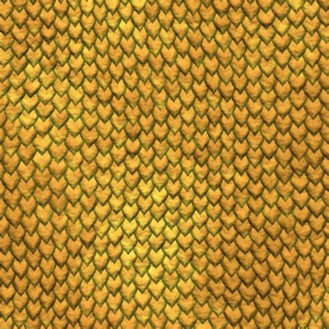 Four Dragon Scale Background Textures Yellow