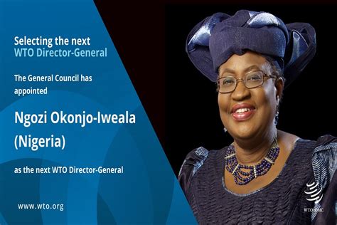 Finally Okonjo Iweala Makes History As Wto Director General