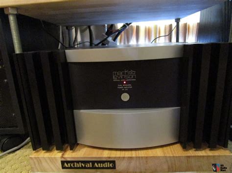 Mark Levinson Stereo Power Amplifier With Custom Foundation