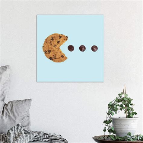 Latitude Run Pacman Cookie By Paul Fuentes Graphic Art On Canvas