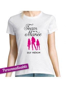 T shirt EVJF Femme Team de la mariée Future mariée Femme Evjf