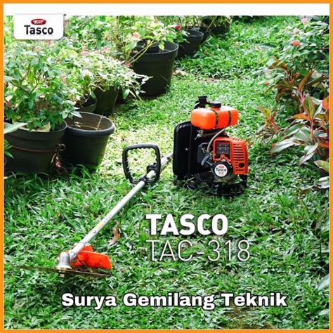 Mesin Potong Rumput Gendong TASCO TAC 318 Brush Cutter Tasco Lazada