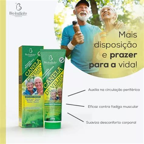 Pomada Massageadora Canela De Velho Bio Instinto G Shopee Brasil