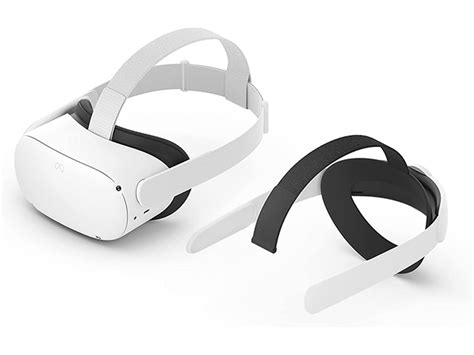 Meta Quest 2 VR Headset 256GB Plus Elite Strap w/ Battery (Refurbished ...