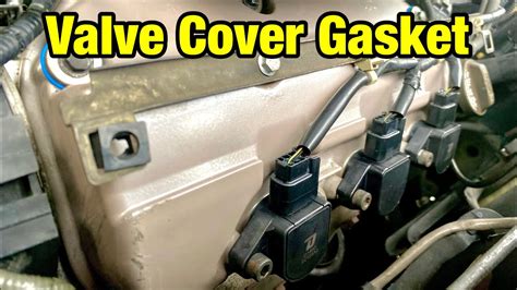 Acura Mdx Valve Cover Gasket Replacement Youtube