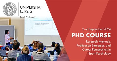 Universität Leipzig Phd Course 2024 At Leipzig University Research Methods Publication