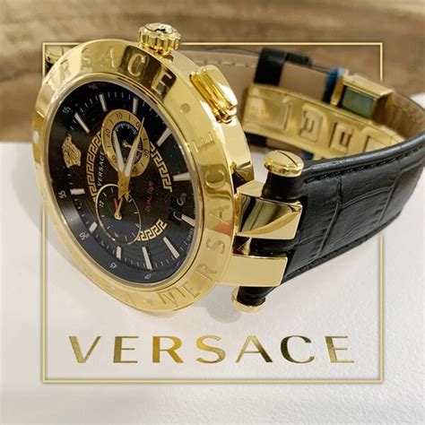 Versace VEBV00119 V Race Men S Watch 46 Mm WatchXL