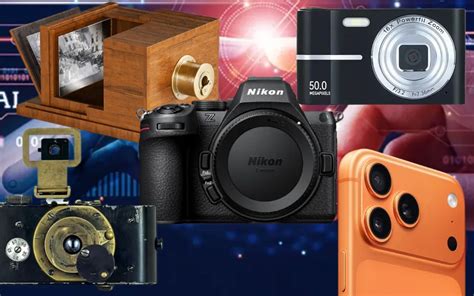Evolução da Câmera Fotográfica Linha do Tempo Completa até Hoje
