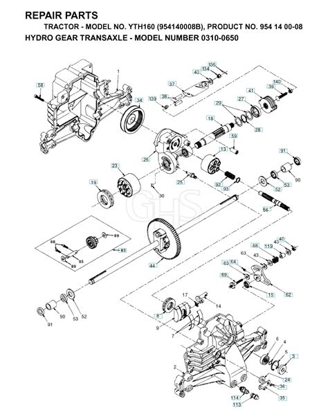 Husqvarna Yth Transmission Ghs