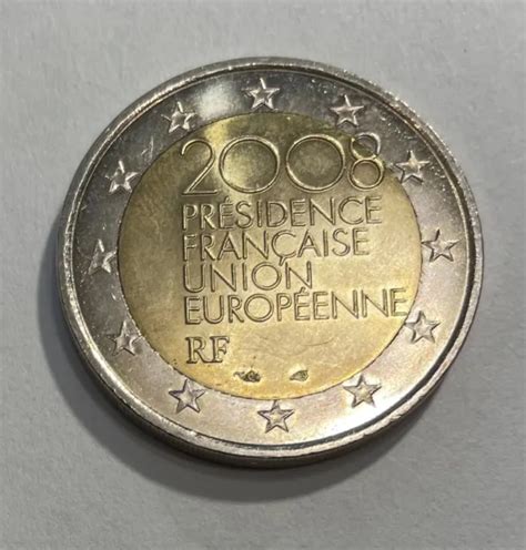 Pi Ce De Euros Comm Morative Presidence Francaise Union Europeenne