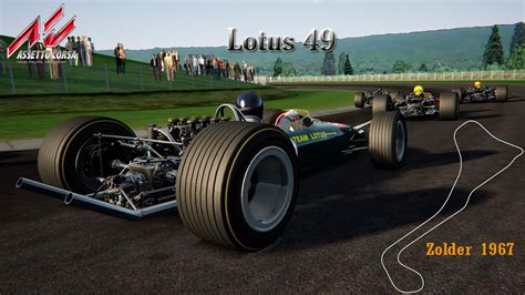 Assetto Corsa Lotus 49 Zolder 1967 Youtube