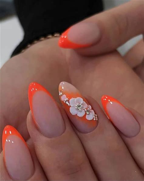 52 Short Flower Nails Design You Can Not Resist This Summer Pretty And