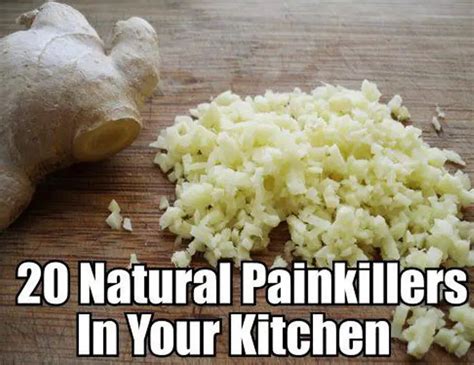 Top Natural Painkillers In Your Kitchen