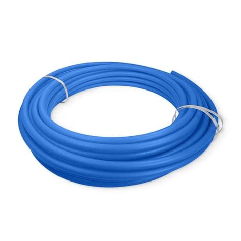 The Plumber S Choice 1 In X 300 Ft Blue Polyethylene Tubing PEX A Non