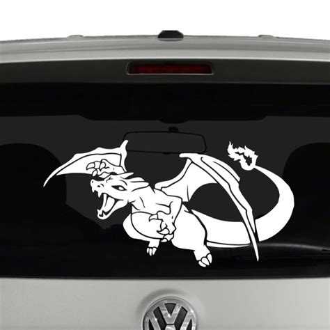 Charizard Pokemon Inspired Vinyl Decal Sticker