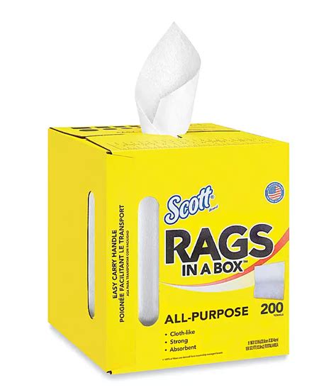 Scott® Rags In A Box™ In Stock Ulineca