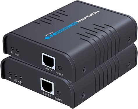 Extensor KVM HDMI USB a través de un solo cable Ethernet Cat 5 5E 6