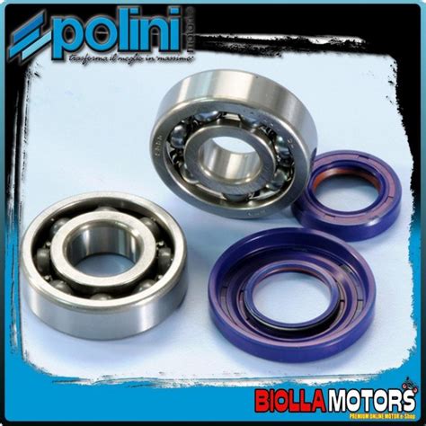 Kit Cuscinetti Paraoli Albero Polini Piaggio Vespa T Xl C