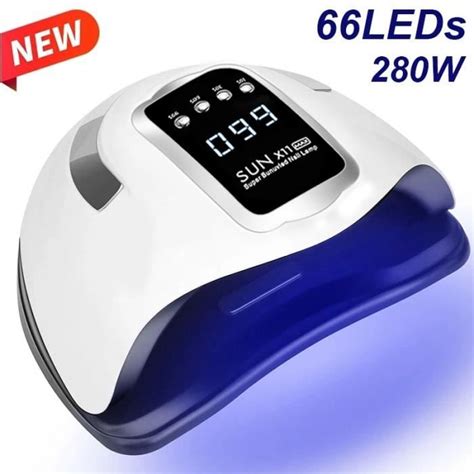 SOLEIL X11 Max Prise UE 220 240V lampe à ongles X11 Max UV LED