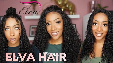 Kinky Curly 13x6 Wig Ft Elva Hair Tutorial Install And Unboxing Wig