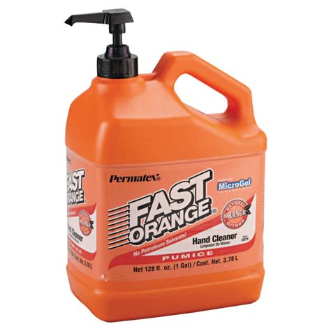 Permatex Fast Orange Pumice Lotion Hand Cleaners Citrus Bottle W Pump