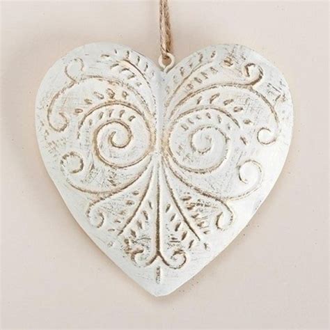 Pin By Mary Mills On HEART ORNAMENT Heart Christmas Ornaments Metal