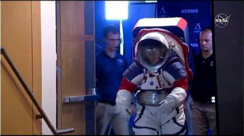 Nasa Unveils New Spacesuits For Missions To Moon And Mars Youtube