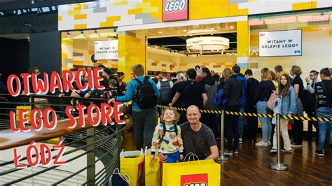 Otwarcie Lego Store W Odzi Youtube