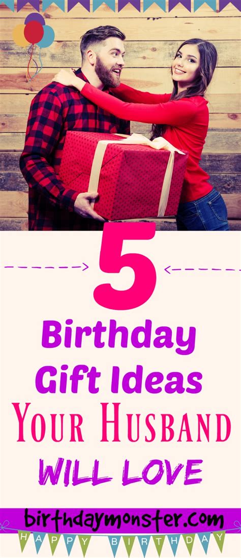 Birthday Gift Ideas Your Husband Will Love - Birthday Monster